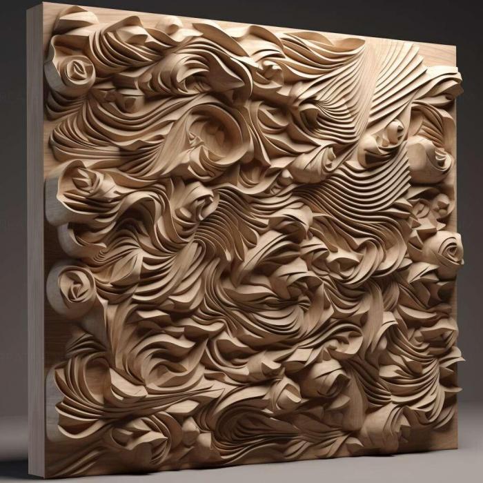 نموذج ثلاثي الأبعاد لآلة CNC 3D Art 